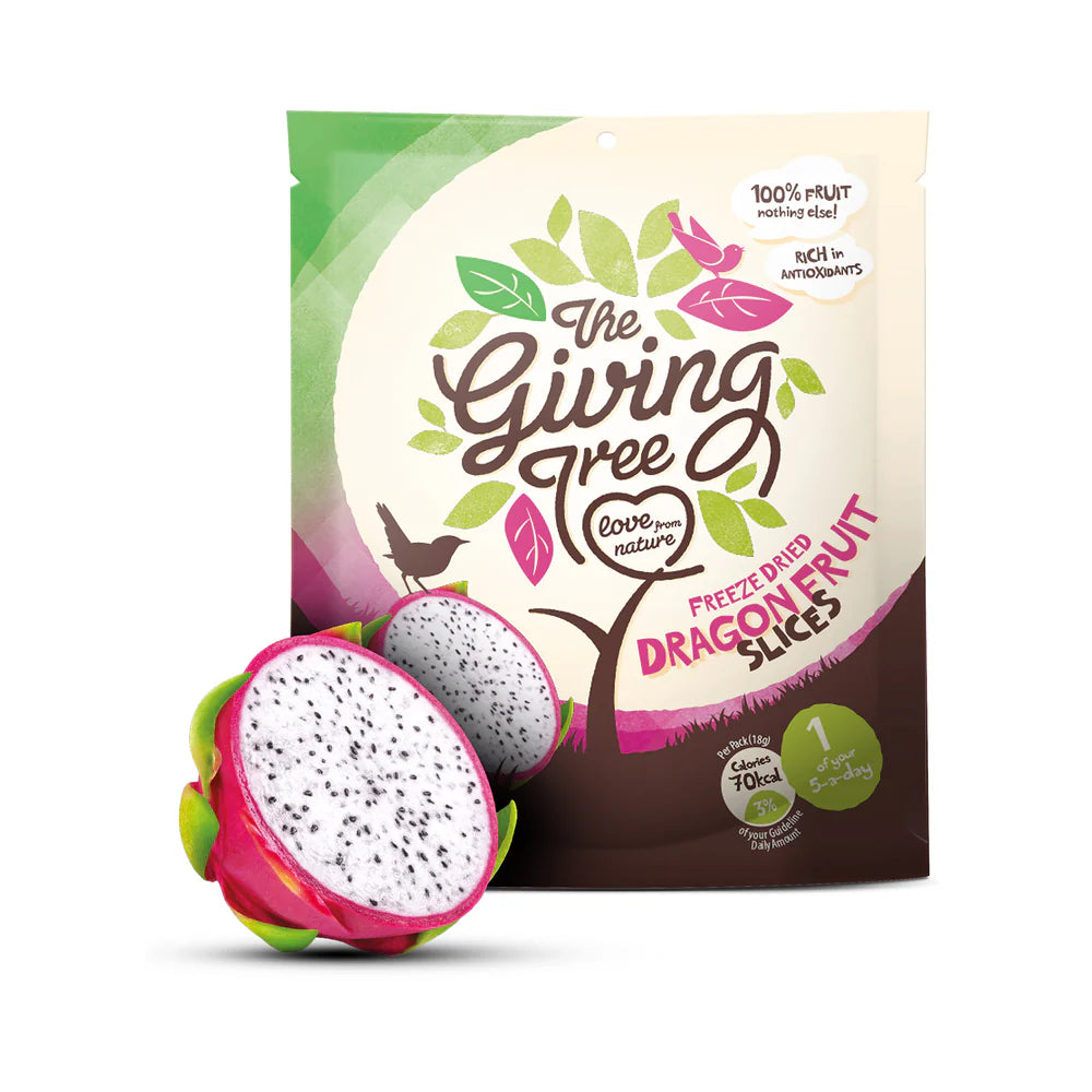Giving Tree Snacks Freeze Dried Dragon Fruit