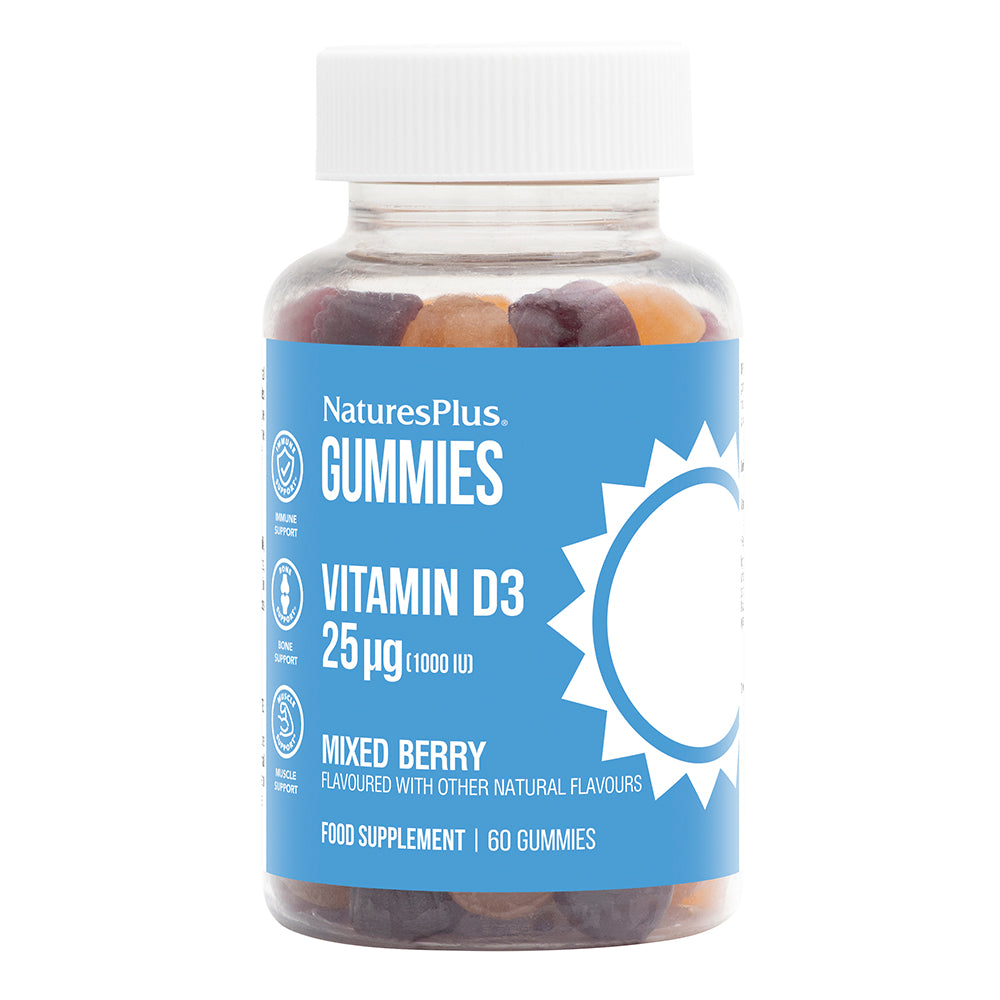 Natures Plus Vitamin D3 1000 IU Gummies