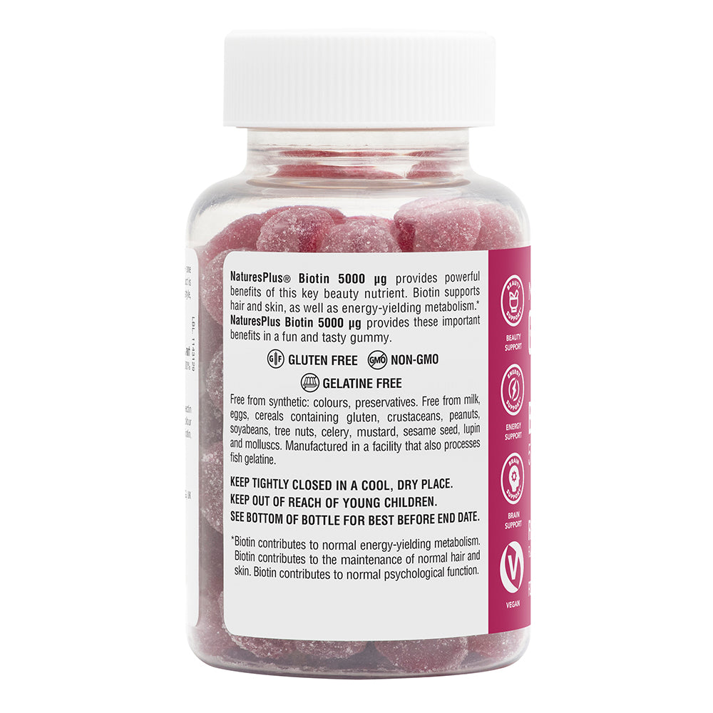 Natures Plus Biotin 5000 mcg Gummies