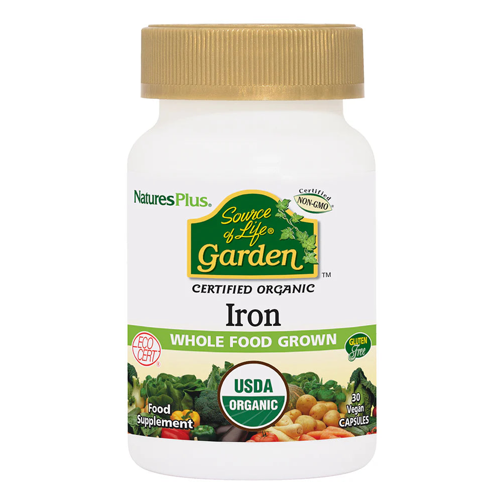 Natures Plus Source Of Life Garden Organic Iron