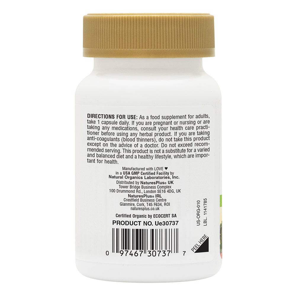 Nature's Plus Source of Life Garden Organic Vitamin K2 120mcg