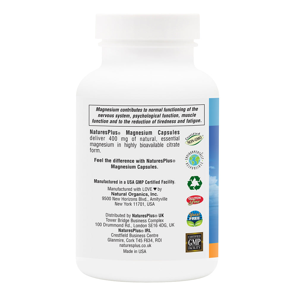 Nature's Plus Kalmassure Magnesium Capsules