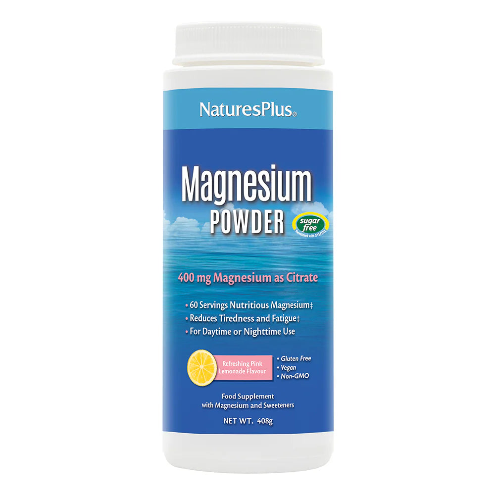 Nature's Plus KalmAssure Magnesium Powder Pink Lemonade