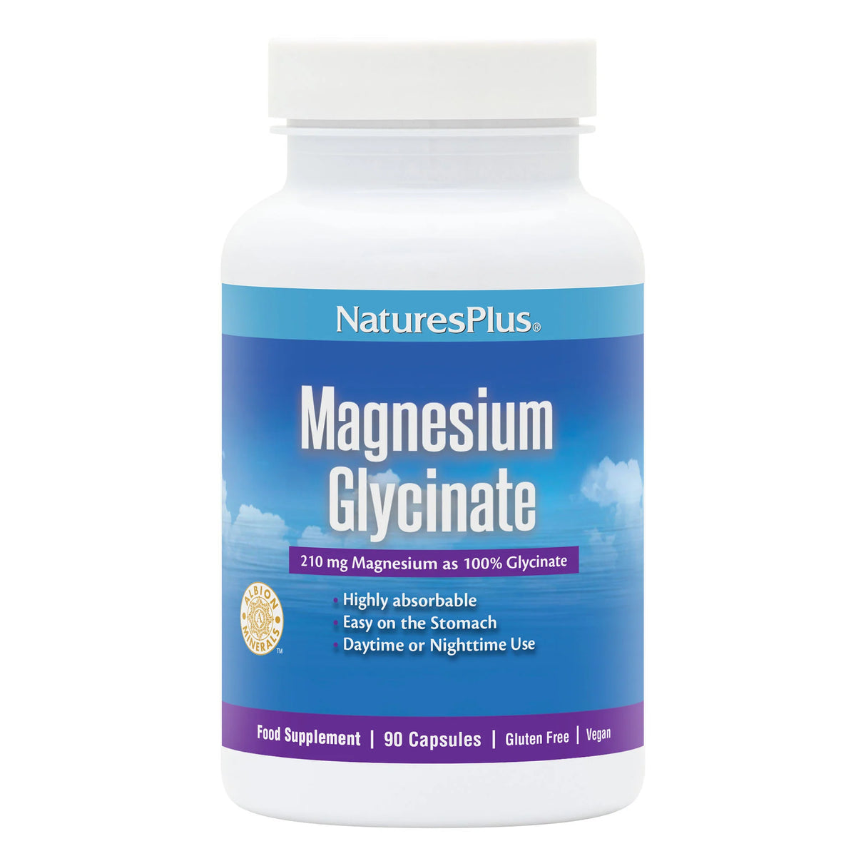 Natures Plus Magnesium Glycinate 210mg