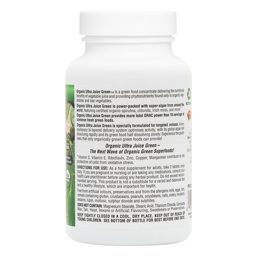 Natures Plus Organic Ultra Juice Greens Bi-Layered 90 tabs