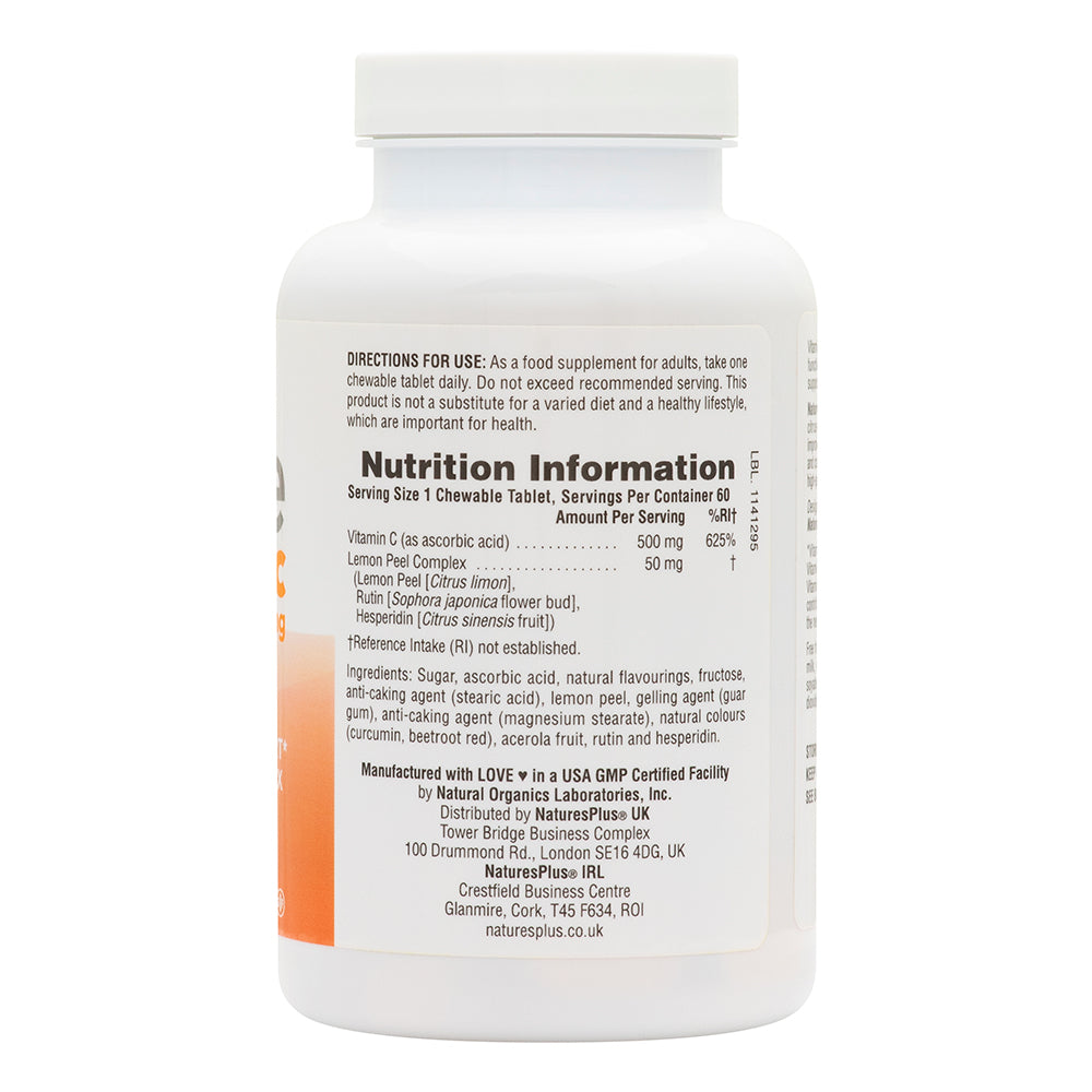 Natures Plus Immune Vitamin C 500mg