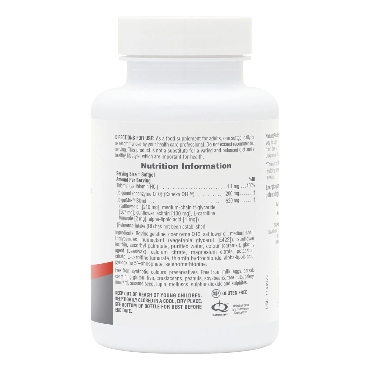 Nature's Plus Beyond CoQ10 200mg Ubiquinol Softgels