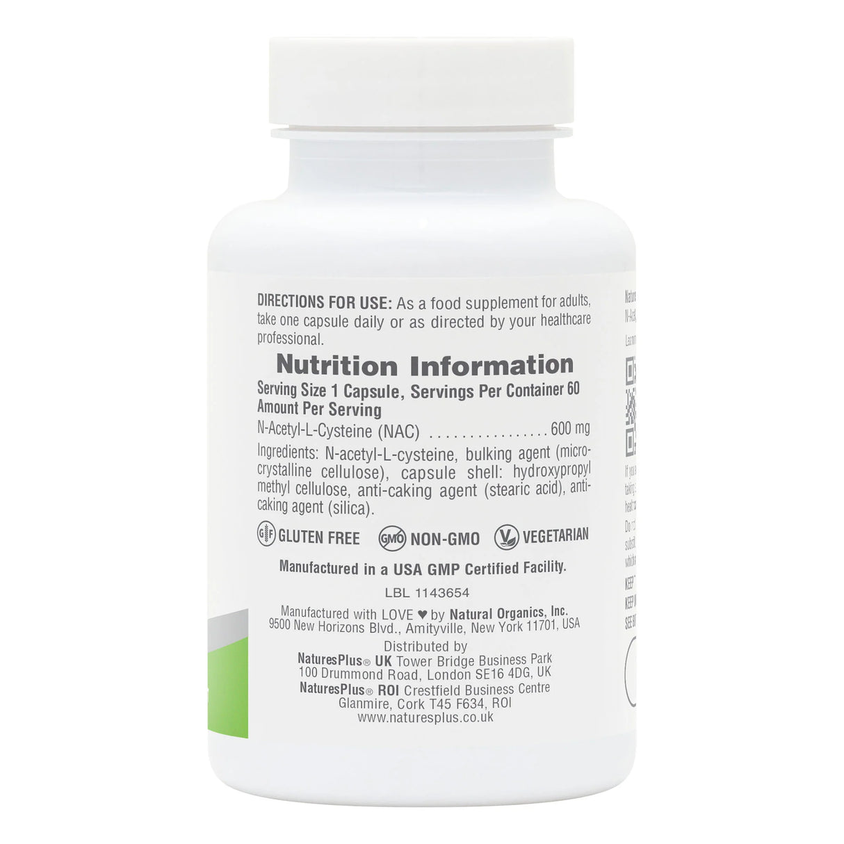 Natures Plus PRO NAC 600 MG