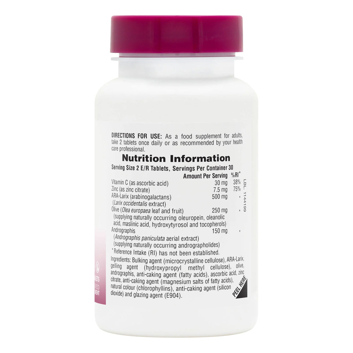 Herbal Actives Tri-Immune Extended Release Tablets