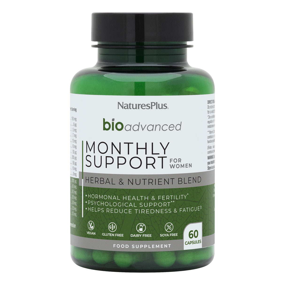 Natures Plus Bio Advanced Monthly Support for Women