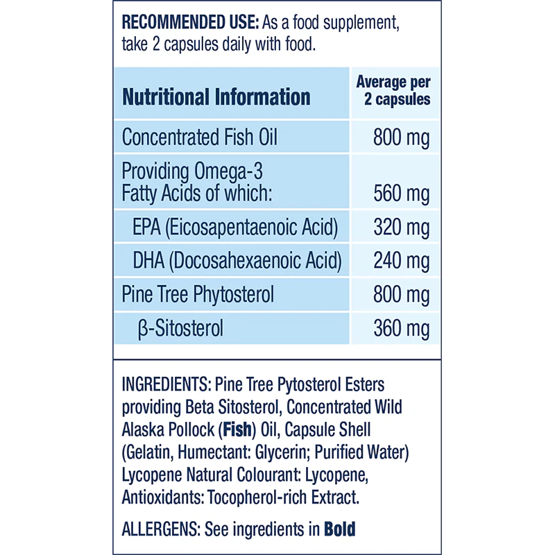 Wiley's Finest UK Cholesterol Support 90 capsules