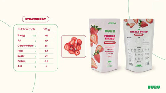 Furu Strawberries freeze dried