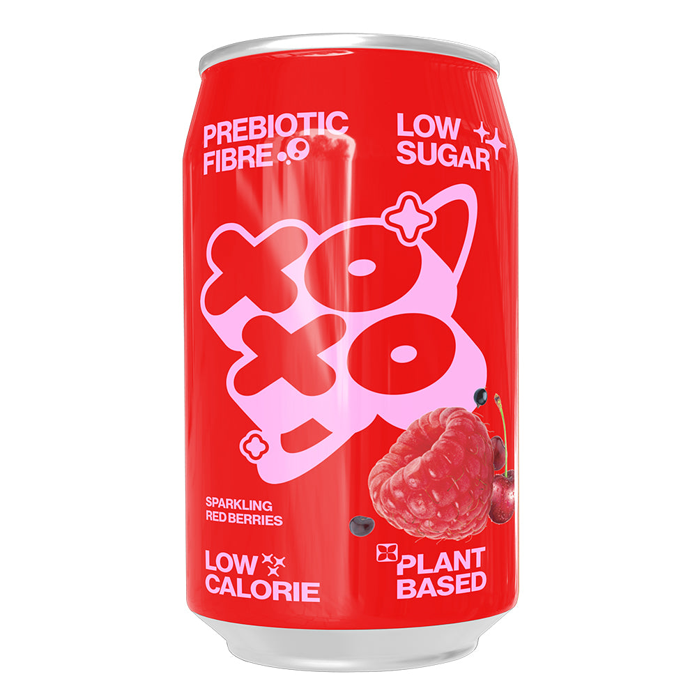 XOXO SODA XOXO Red Berry Prebiotic Soda