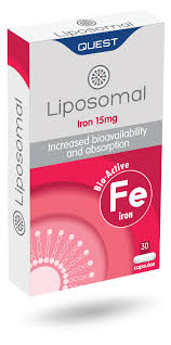 Quest Liposomal Iron 15mg 30 caps