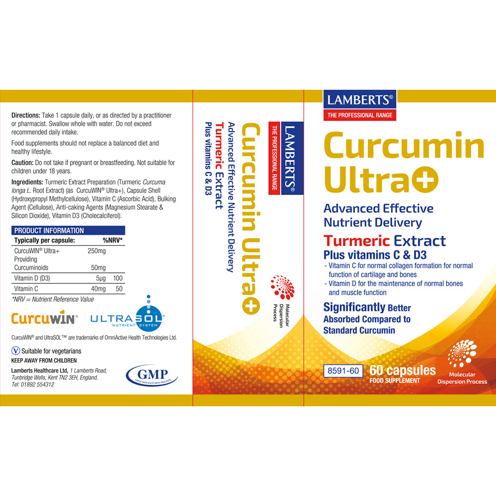Lamberts Curcumin Ultra+ 60 tablet
