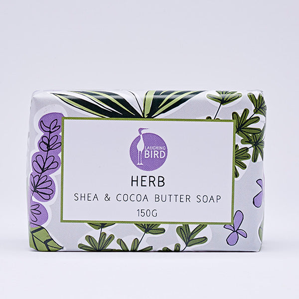 Laughing Bird Herb Soap with Shea and Cocoa Butter