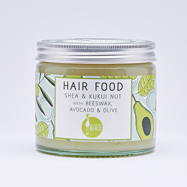 Laughing Bird Shea & Kukui Nut Hair Food (with Avocado, Olive & Beeswax)