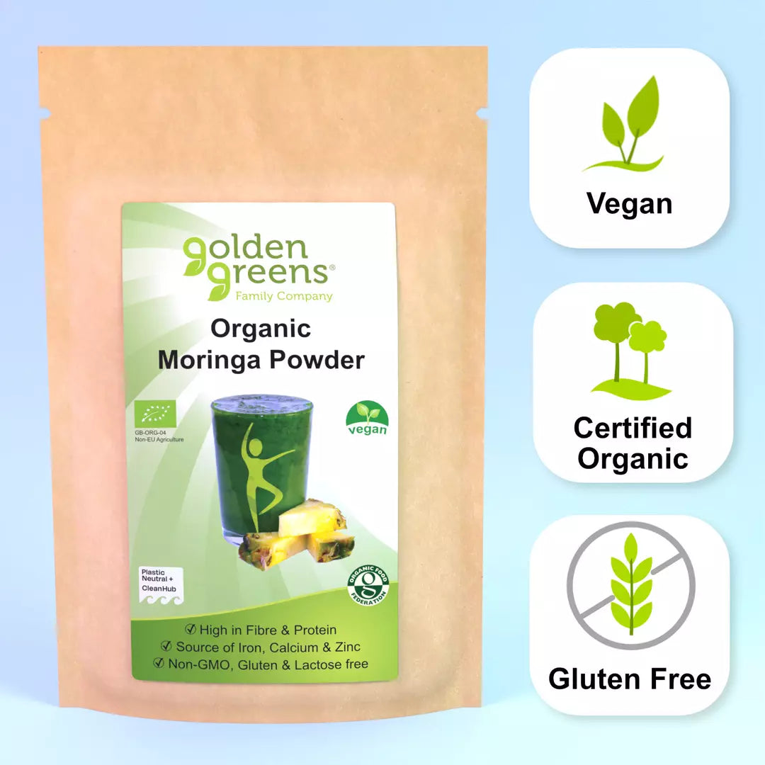 Golden Greens Organic Moringa Powder