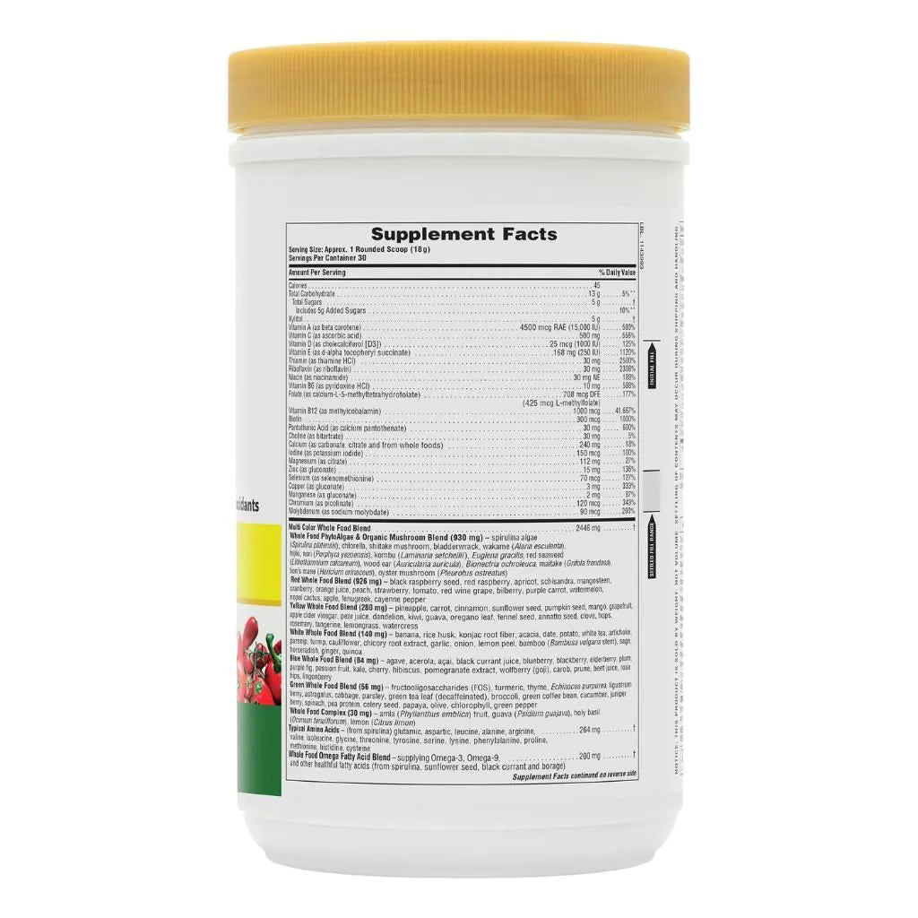 NaturesPlus Source of Life Gold Drink Mix Tropical Fruit Flavour 540g