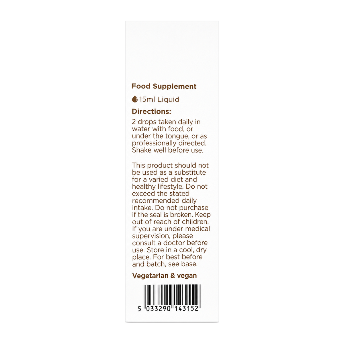 BioCare Nutrisorb Chromium by BioCare Natural Remedies — back view showing ingredients and product details, studio product photo on white background