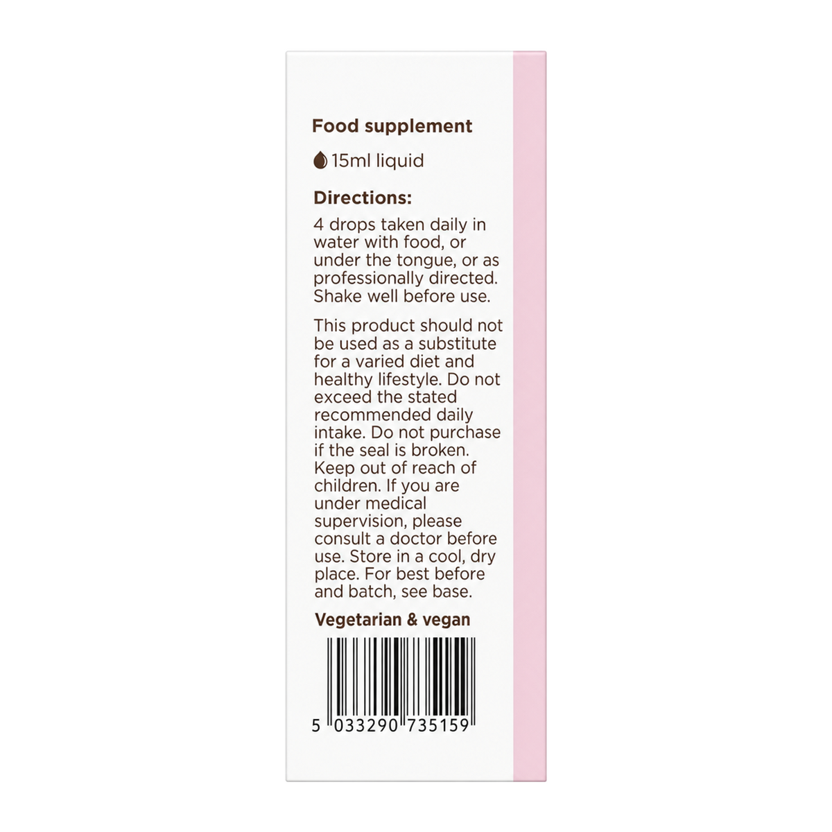 BioCare Nutrisorb Methyl FolGuard by BioCare Natural Remedies — back view showing ingredients and product details, studio product photo on white background