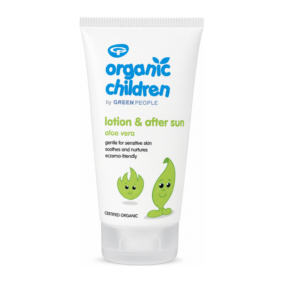 Green People Organic Children Lotion & After Sun 50 ml by Green People — front view showing product label and branding, studio product photo on white background