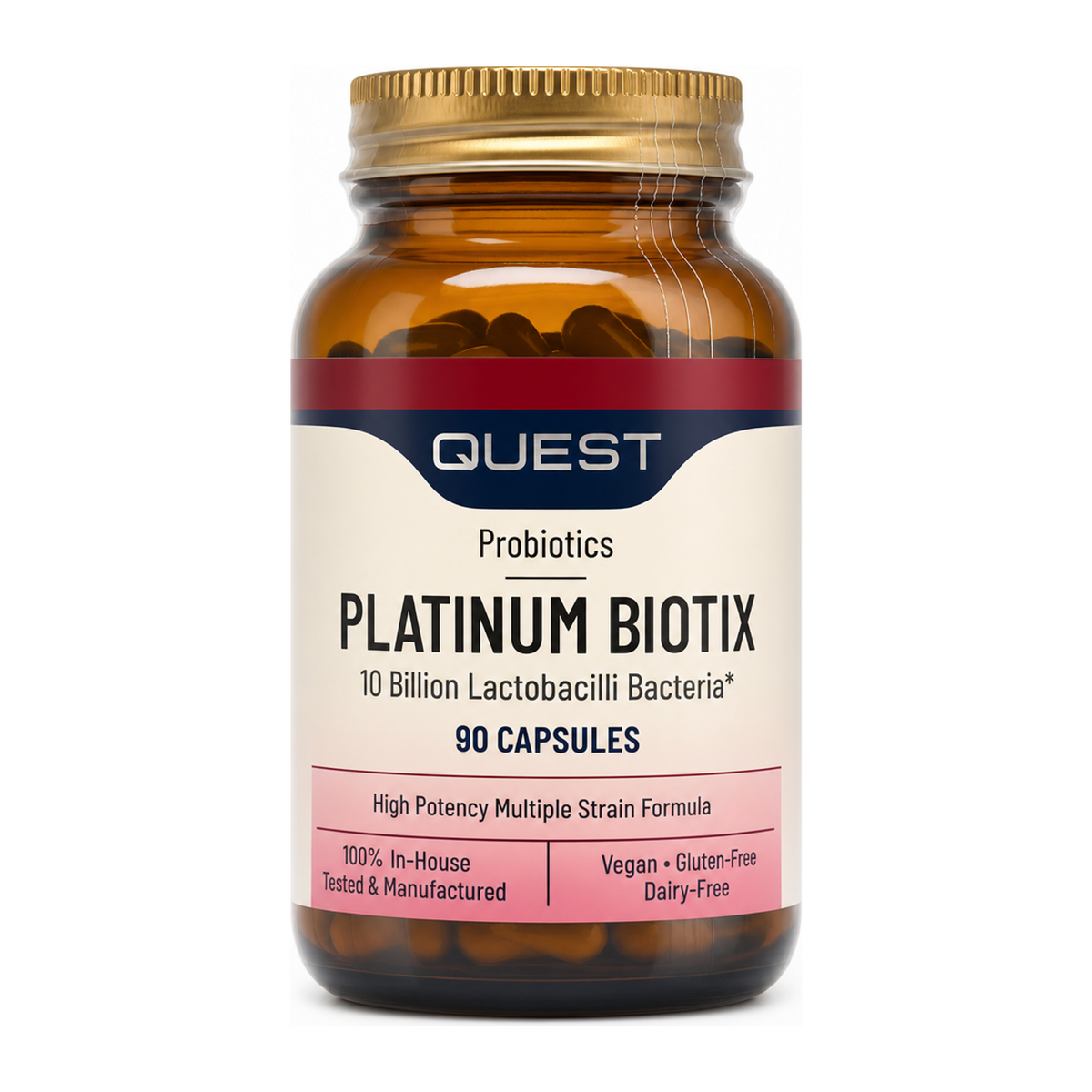 Quest PLATINUM BIOTIX (50% EXTRA FREE) by Quest Natural Remedies — front view showing product label and branding, studio product photo on white background