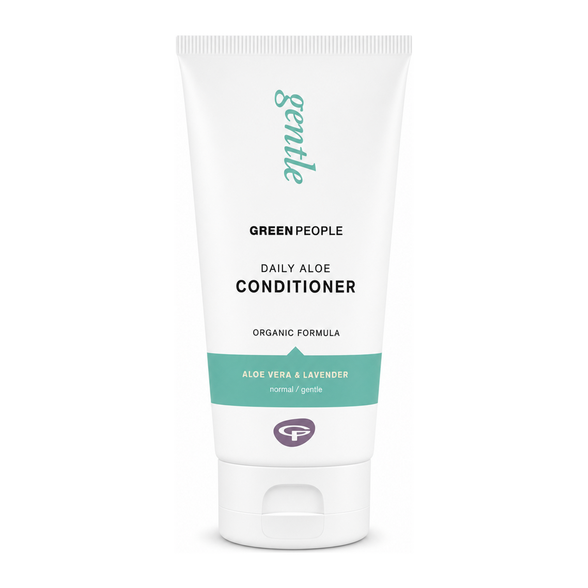 Green People Organic Daily Aloe Conditioner by Green People Natural Beauty — front view showing product label and branding, studio product photo on white background
