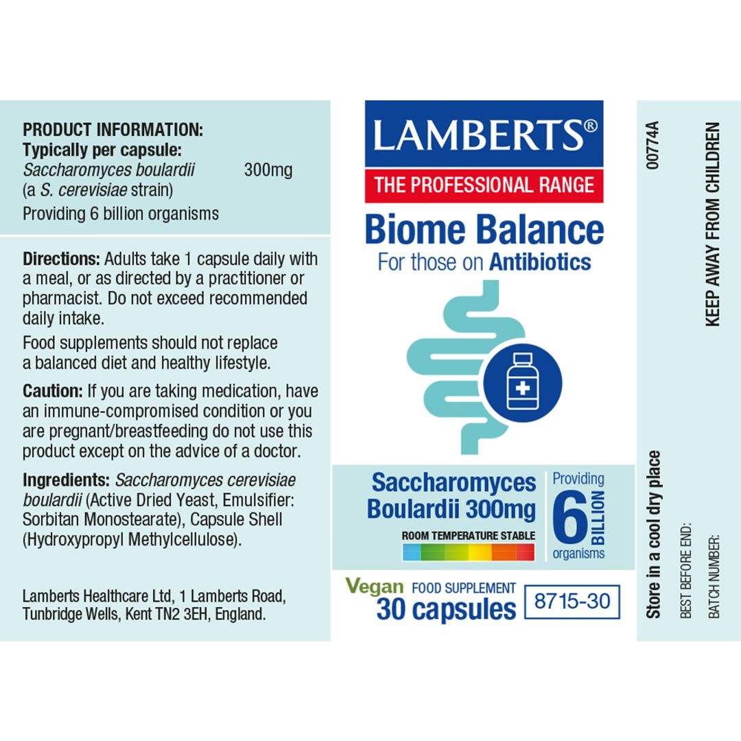 Lamberts Biome Balance for those on Antibiotics