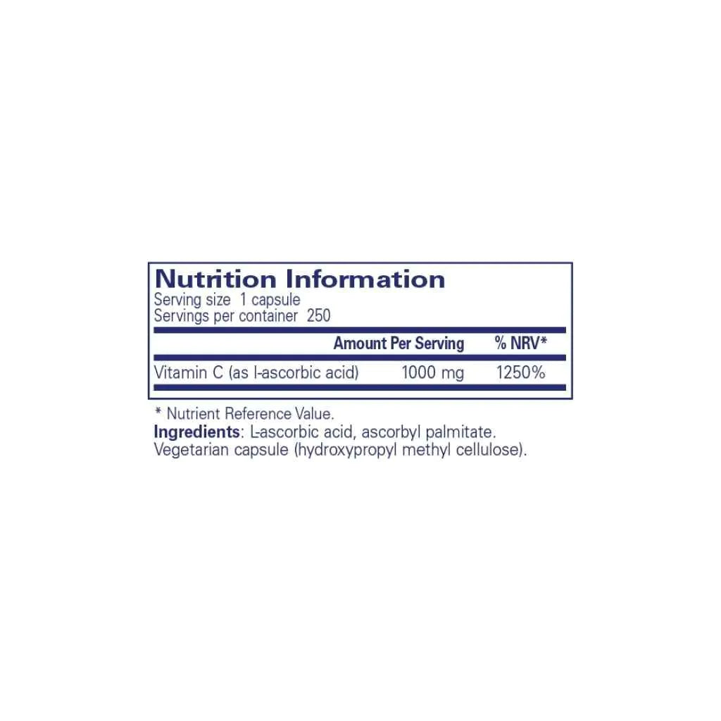 Pure Encapsulations Ascorbic Acid