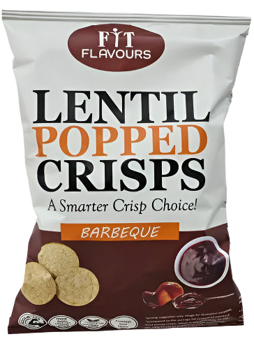 Fit Flavour Lentil popped Crisps Barbeque 40gms