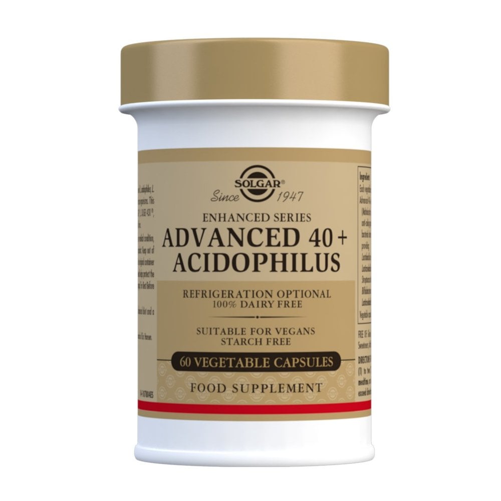 Solgar Advanced 40+ Acidophilus 60 capsules