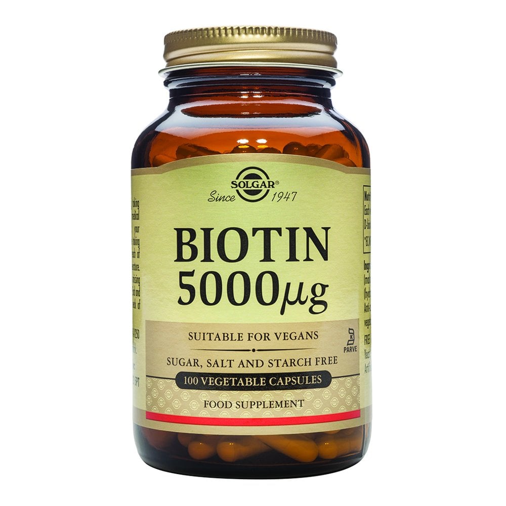 Solgar Biotin 5000 mcg
