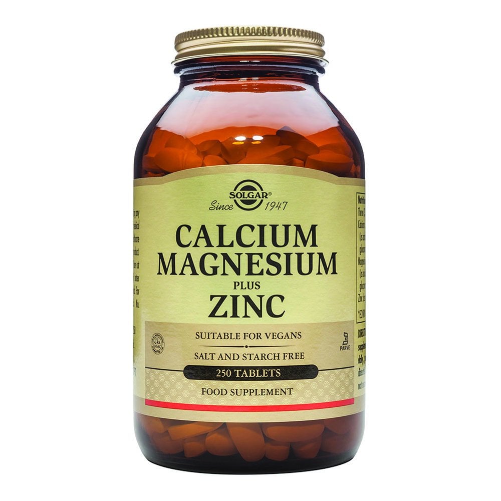Solgar Calcium Magnesium Plus Zinc