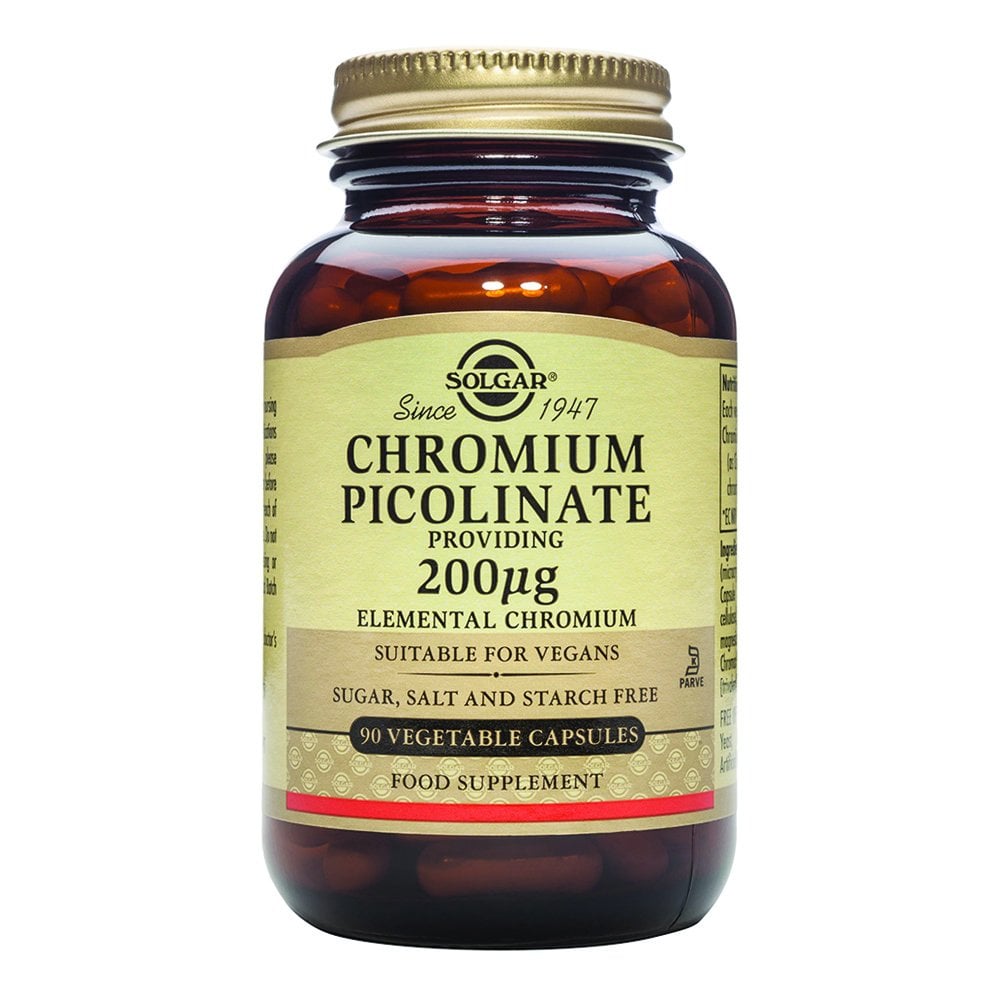 Solgar Chromium Picolinate 200 mcg