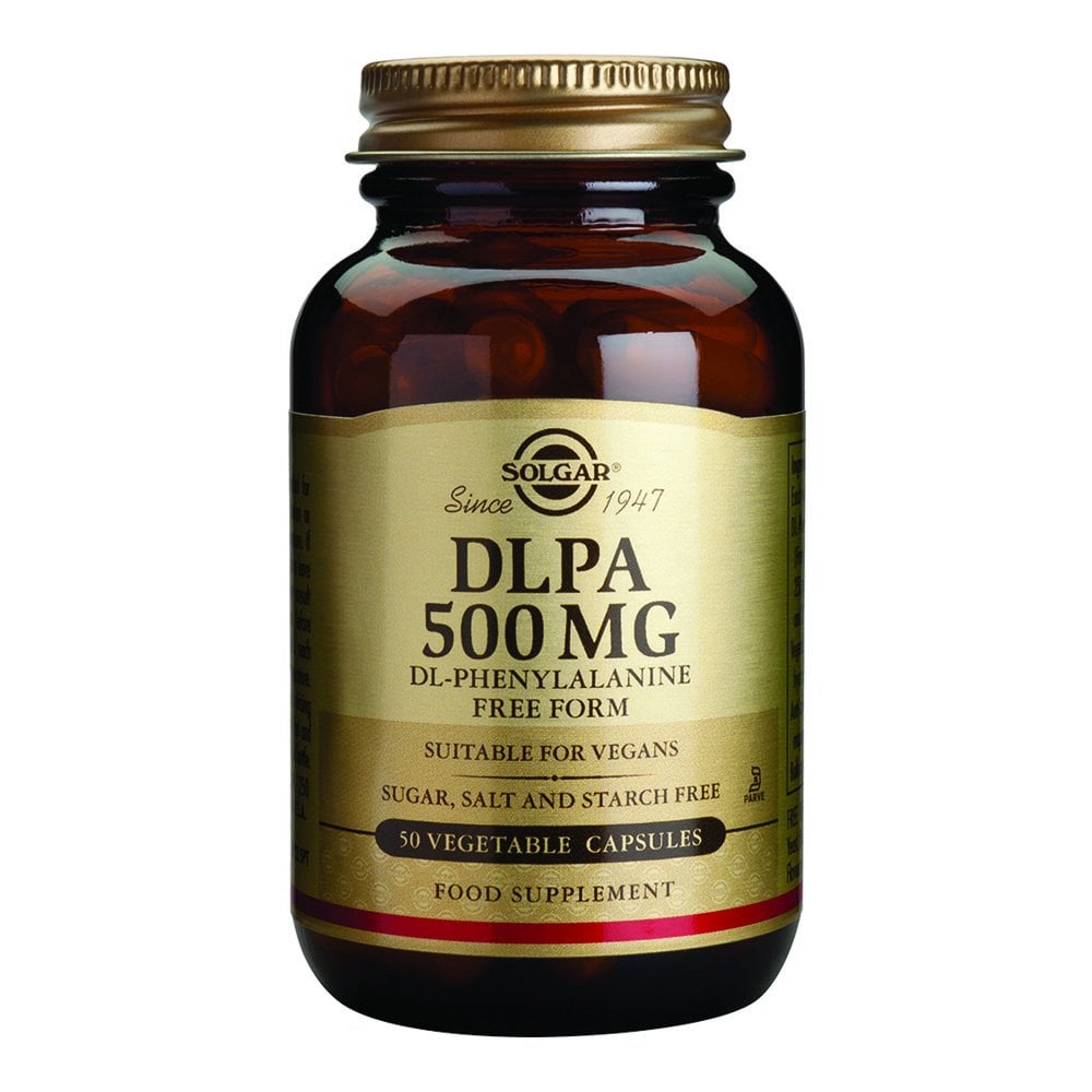 Solgar DLPA (DL-Phenylalanine) 500 mg