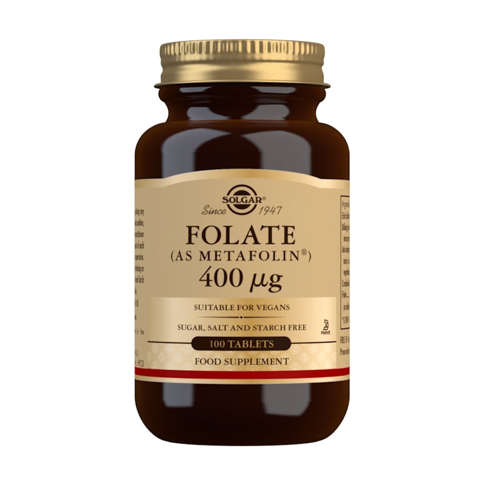 Solgar Folate 400 mcg (as Metafolin)