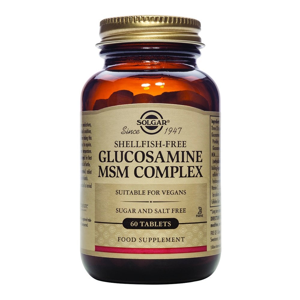 Solgar Glucosamine MSM Complex (Shellfish Free)