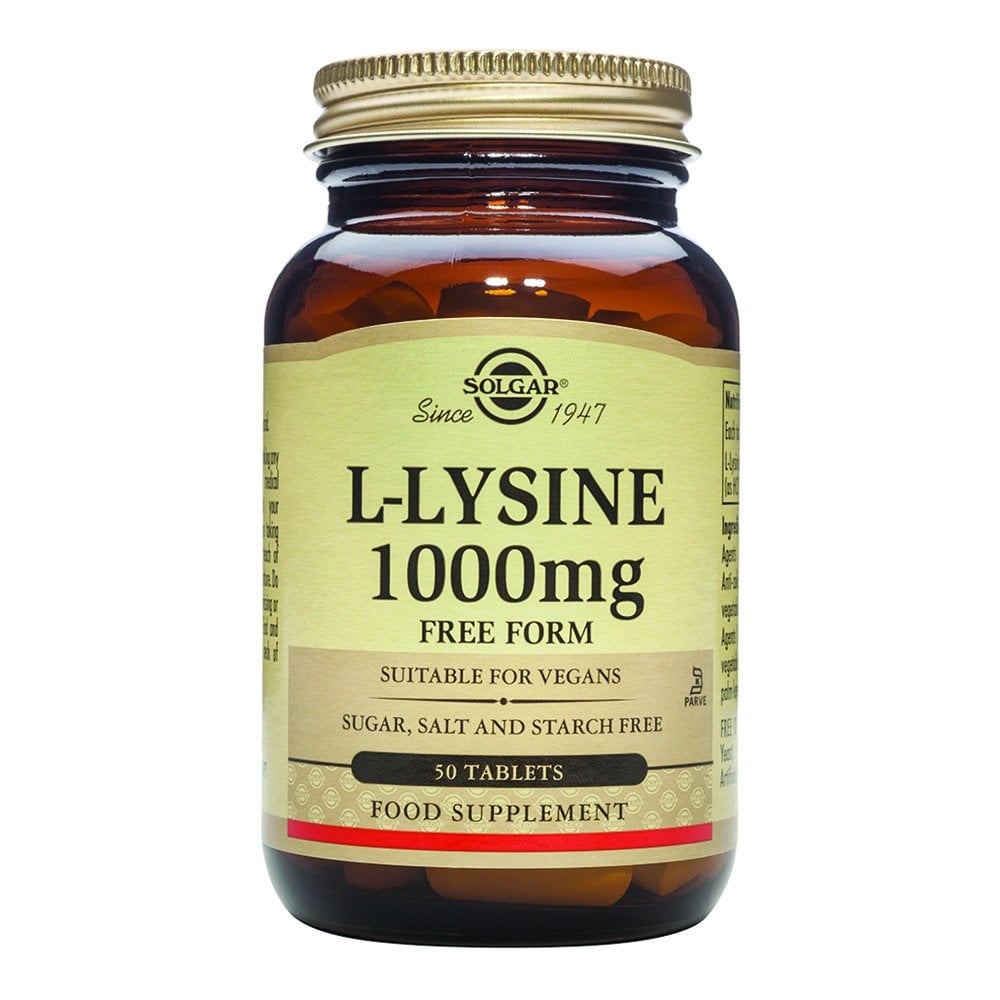 Solgar L-Lysine 1000 mg