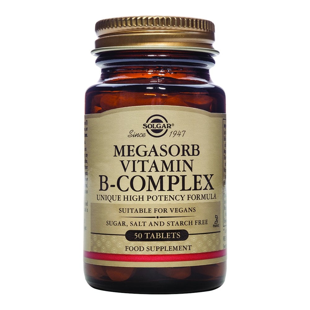 Solgar Megasorb Vitamin B-Complex 50 tabs