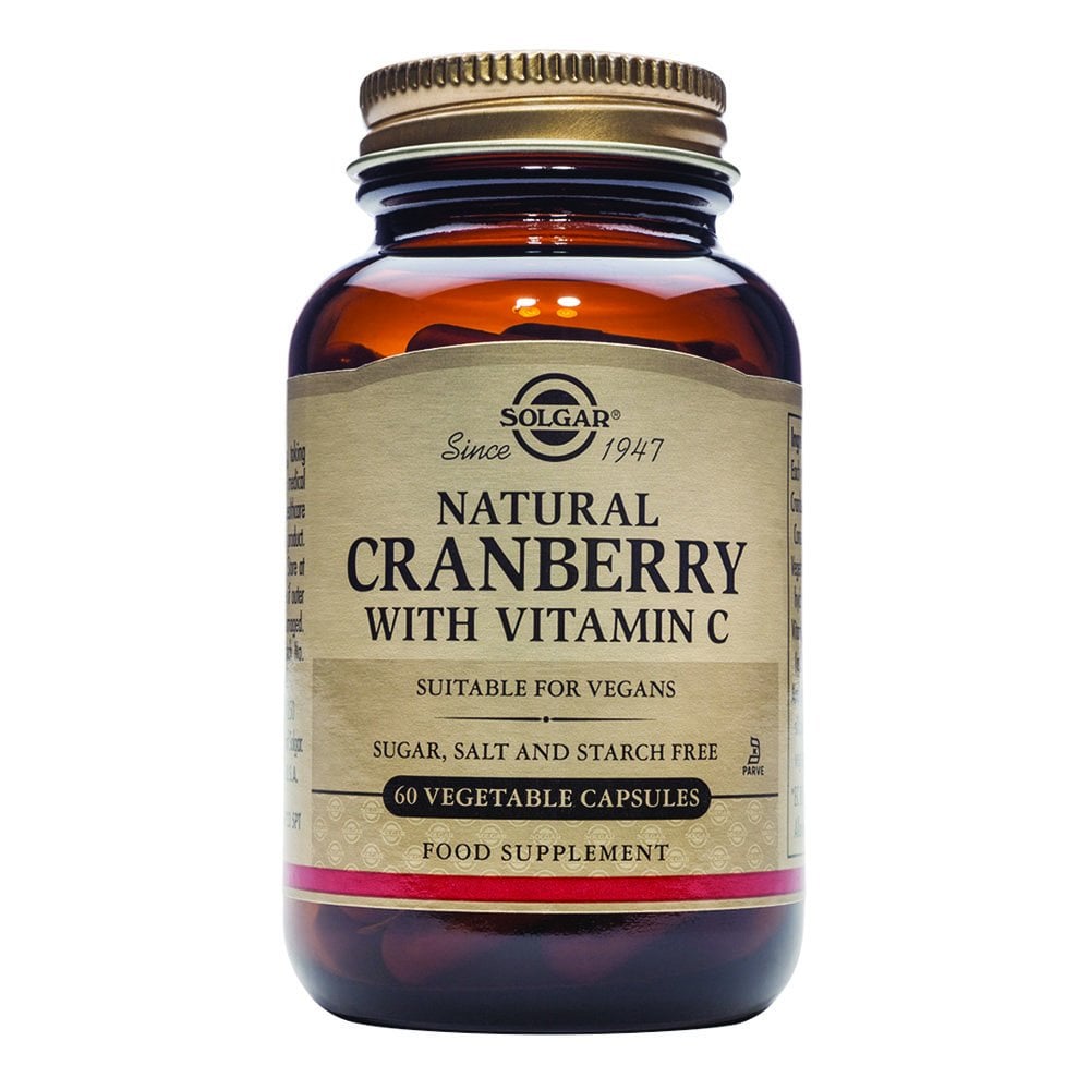 Solgar Natural Cranberry with Vitamin C