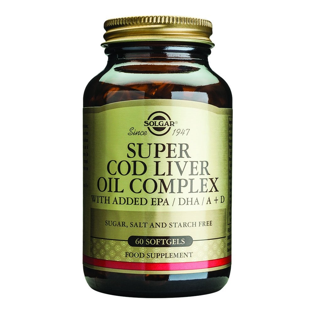 Solgar Super Cod Liver Oil Complex Softgels