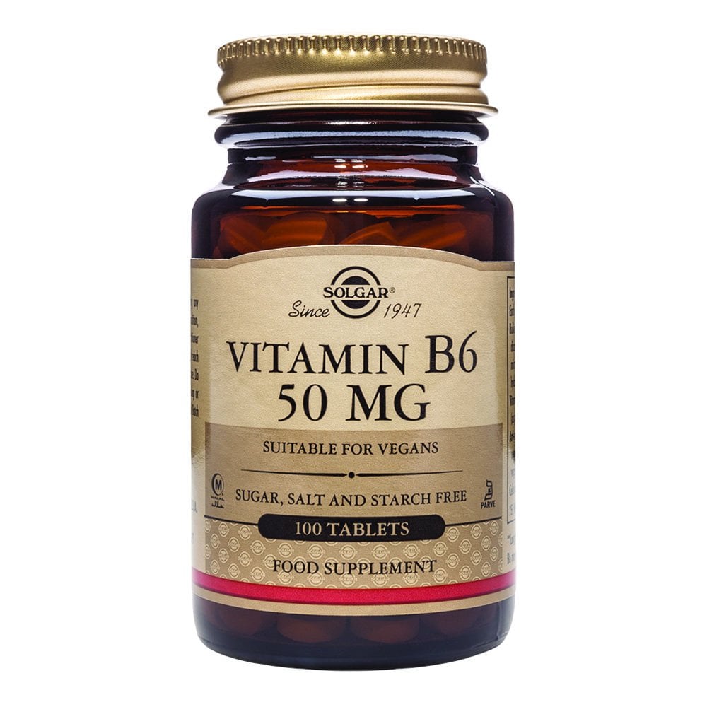 Solgar Vitamin B6 50 mg