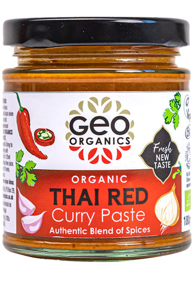 GEO ORGANICS Thai Red Curry Paste