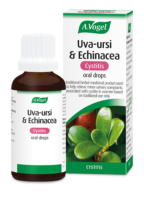 A.Vogel Uva Ursi and Echinacea Cystitis Oral Drops. Cystitis Treatment for Women