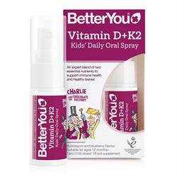BetterYou Vitamin D + K2 Kids Daily Oral Spray
