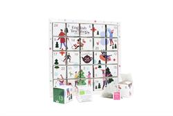 English Tea Shop Organic White Puzzle Advent Calendar 25 Tea Pyramid Bags