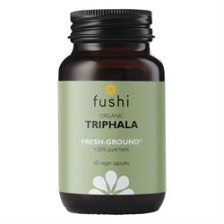 Fushi Wellbeing Triphala Capsules Organic 60 Veg Caps