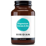 Viridian Magnesium Citrate & B6 90 Capsules
