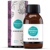 Viridian Organic Elderberry & Vit C Extract 100ml